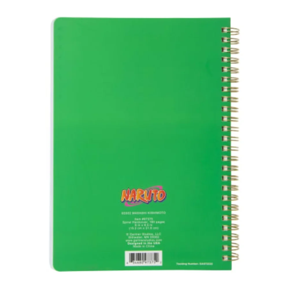NEW Naruto™ Hardcover Spiralbound Notebook 6in X 8.5in